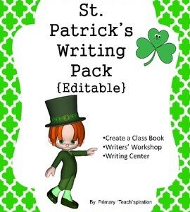 Seasonal Writing Activities | St. Patrick's