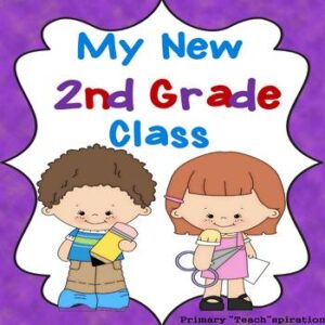 2nd Grade Back to School Activities Beginning of the Year First Week of School