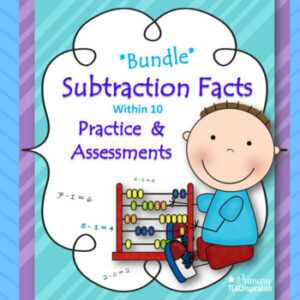 Subtraction Facts Within 10 Practice & Assessment
